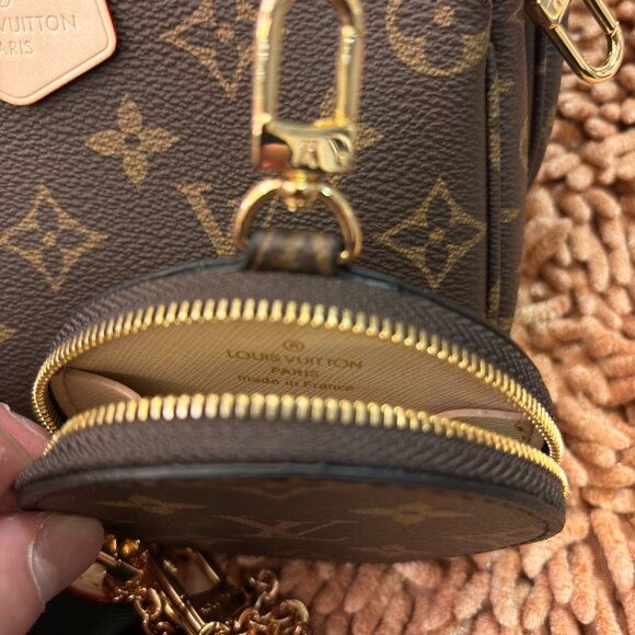 LOUIS VUITTON cowhide crossbody shoulder bag - Picture 4 of 10